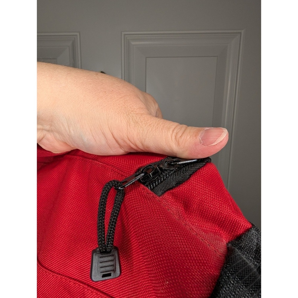 Tampa Bay Buccaneers NFL Officially Licensed Product Duffle Gym Bag Red Sports - Picture 9 of 10